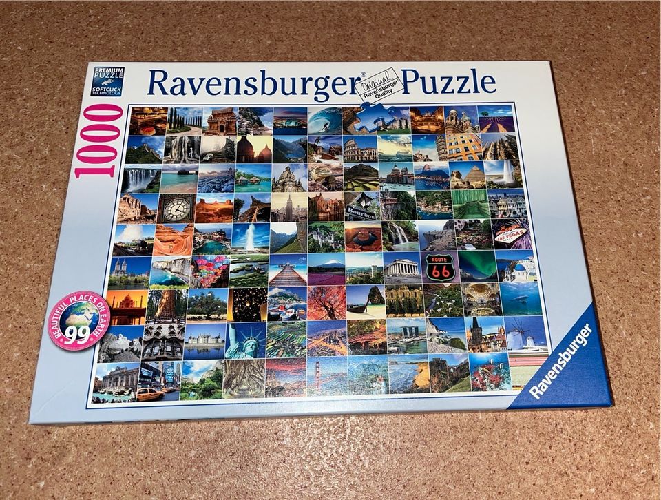 Puzzle 1000 99 beautiful places in Landau in der Pfalz