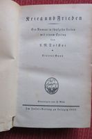Altes Buch von 1922 - Krieg und Frieden Walle - Utbremen Vorschau
