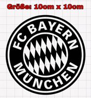 FC Bayern München Aufkleber Sticker Auto Fußball Fan Club tuning Nordwestmecklenburg - Landkreis - Lützow Vorschau