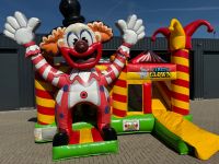 Hüpfburg mieten Clown Circus Multiplay mit Rutsche in der nähe Westerwaldkreis - Großholbach Vorschau