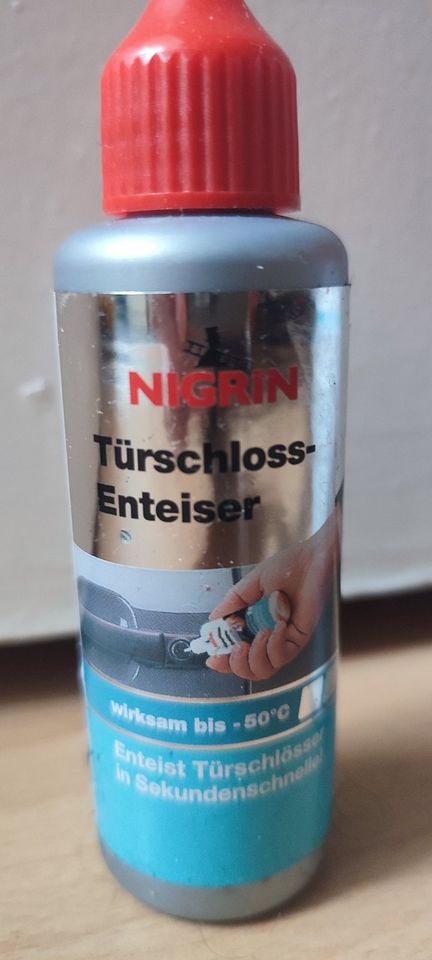 3x Türschlossenteiser Nigrin + Shell 50 ml in Frankfurt am Main -  Gallusviertel