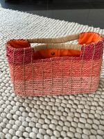 Handtasche Korb Tasche rosa orange rot Nordrhein-Westfalen - Eschweiler Vorschau