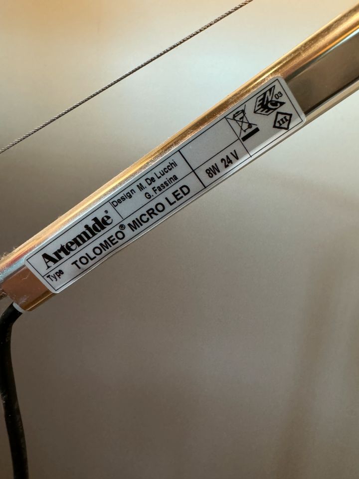 Artemide Tolomeo Micro LED 1,72m in Hünxe