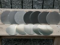 12 Aluminium Scheiben (Ausschnitte), Durchmesser 14cm Nordrhein-Westfalen - Paderborn Vorschau