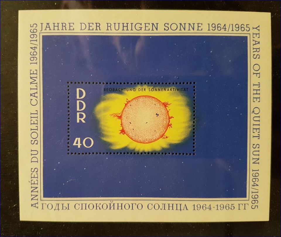 DDR MiNr. Block 20-22 Jahr der ruhigen Sonne Ausgabe 1964, postfr in Pirna