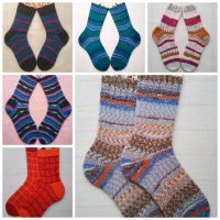 Handgestrickte Wollsocken Handarbeit Essen-West - Holsterhausen Vorschau