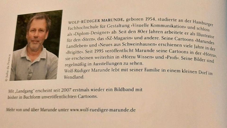 Wolfgang-R. Marunde "Landgang" ISBN 978-551-68259-8 in Berlin