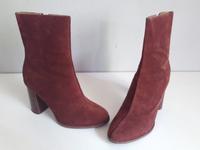 rote Wildleder Stiefeletten von MANGO 38 Essen - Rellinghausen Vorschau