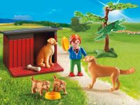 Playmobil 6134-Golden Retriever mit Welpen Nordrhein-Westfalen - Sassenberg Vorschau