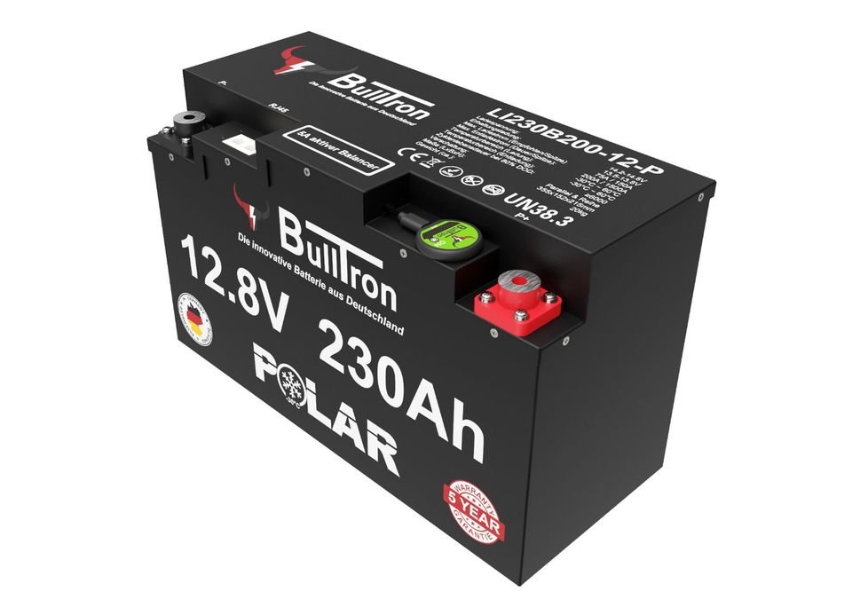 Bulltron m. BMS, Bluetooth u.Heizung,LiFePo4 Batterie 12,8V 230Ah in  Nordrhein-Westfalen - Emsdetten