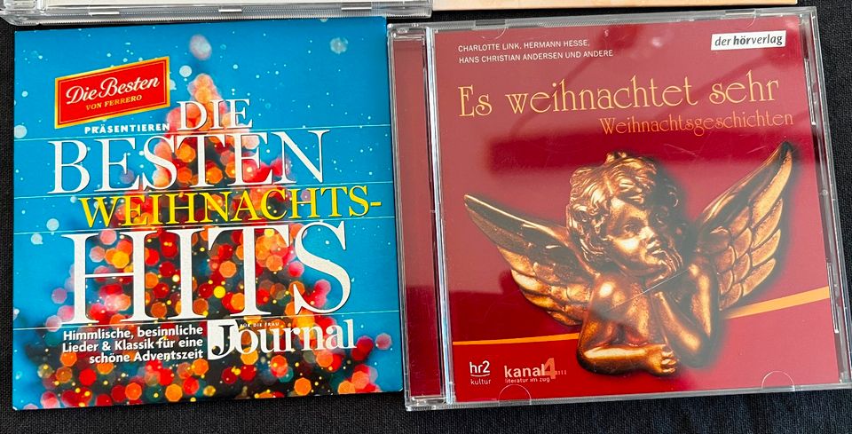 4x Weihnachts CDs, z.B. Mariah Carey uvm ... wie NEU in Frickenhausen