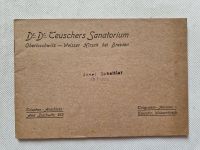 Dr. Teuschers Sanatorium Oberloschwitz Weißer Hirsch Dresden 1922 Sachsen - Kurort Seiffen Vorschau