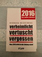 GERHARD WISNEWSKI VERHEIMLICHT VERTUSCHT VERGESSEN JAHRBUCH 2016 Bayern - Affing Vorschau