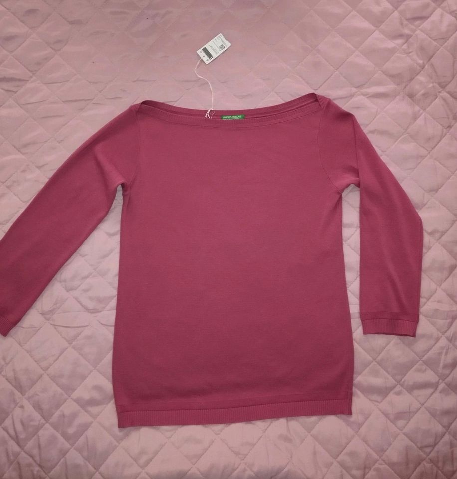 Baumwolle Pullover Benetton Neu Gr.40 in Augsburg