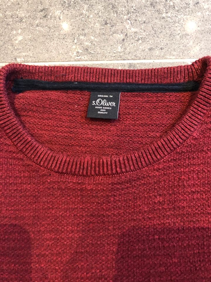 Herren Strickpullover weinrot s.Oliver Größe L in Rheinland-Pfalz -  Kaiserslautern | eBay Kleinanzeigen ist jetzt Kleinanzeigen