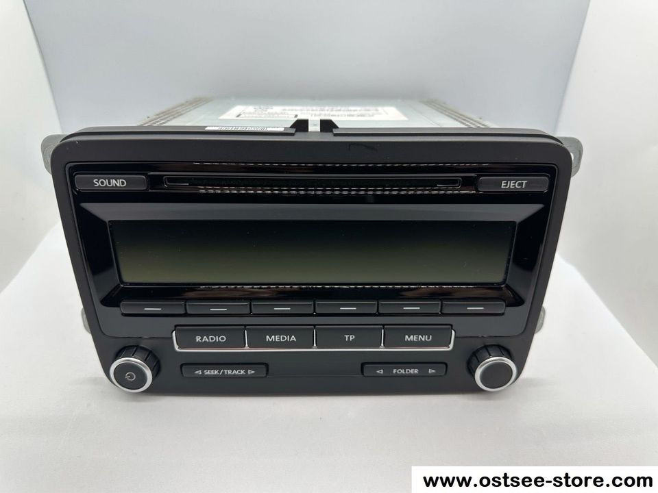 VW Passat B6/B7 3C CC - RCD-310 CD/MP3 Autoradio inkl. Radio Code in Sereetz