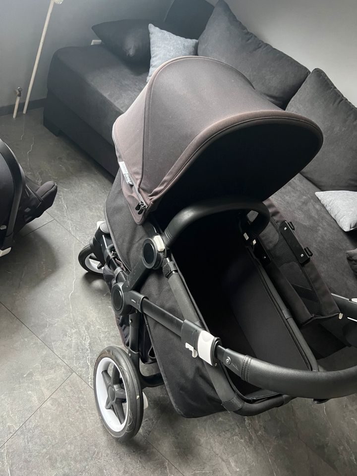 Kinderwagen Bugaboo Donkey 2  Geschwisterwagen schwarz in Bremerhaven