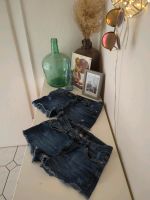 Shorts Jeans used look 146 152 Hessen - Hainburg Vorschau