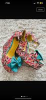 Romantische high heel Platform Sandalen mit Schleife Düsseldorf - Heerdt Vorschau