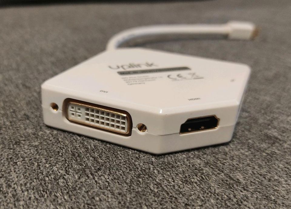 3in1 Mini DisplayPort auf HDMI/DVI/VGA Adapter (neuwertig) in Cottbus