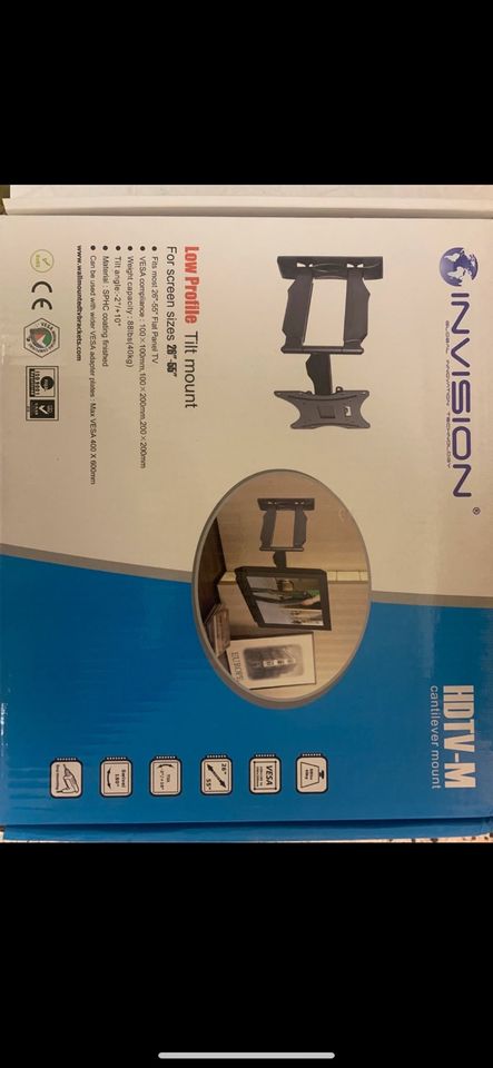 invision hdtv-m cantilever wandhalterung in Gießen