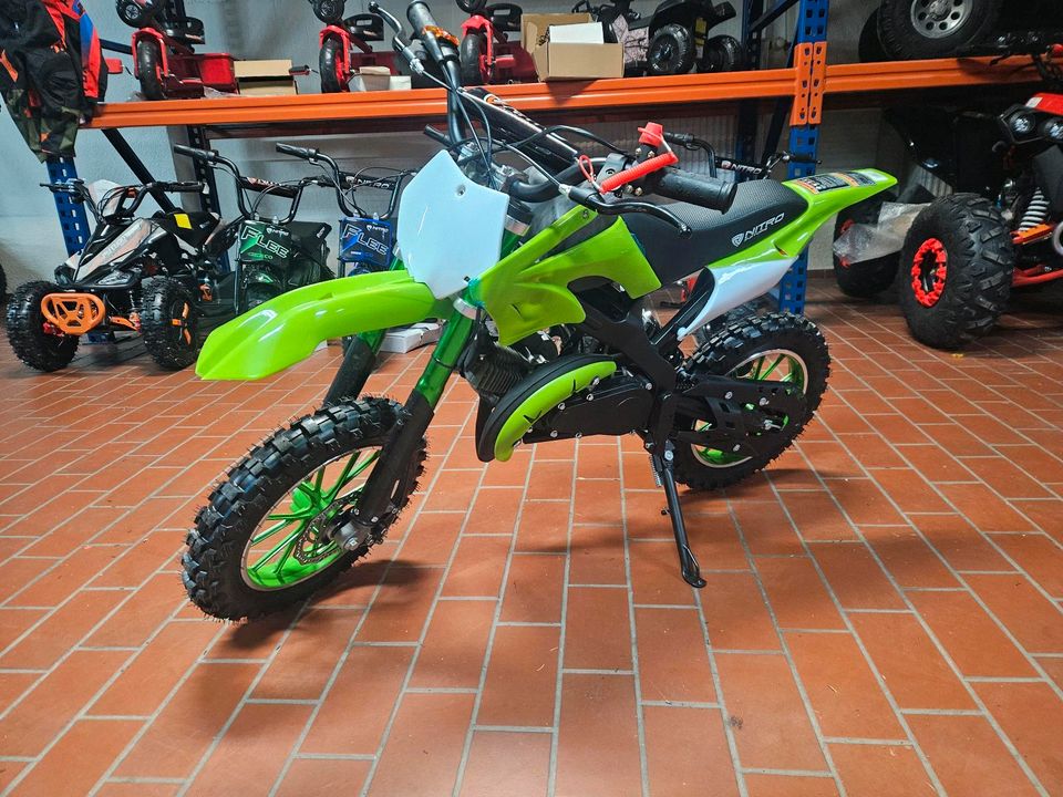 Pocketcross Apollo 49cc Dirtbike nitro Motors in Bad Breisig 