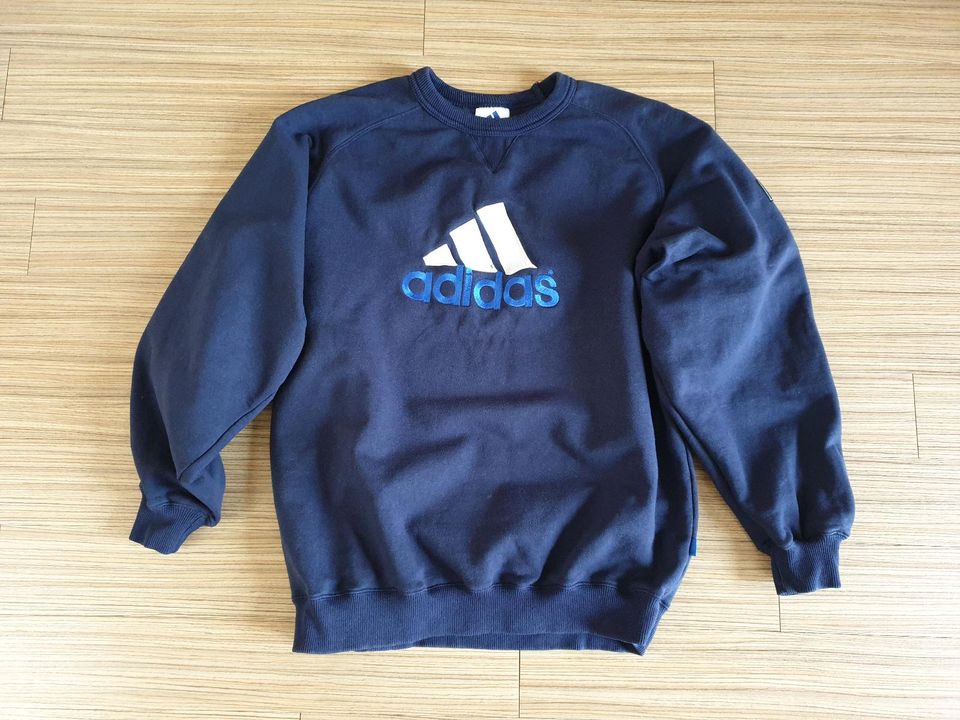 Adidas Pullover/Pulli/Sweater Vintage 90er in Kalbach