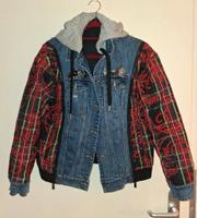 Desigual Jacke Jeansjacke Sweatjacke rot blau Saarland - St. Ingbert Vorschau