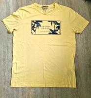T-Shirt Jack & Jones Gr.XL Gelb Palmen Hessen - Herborn Vorschau