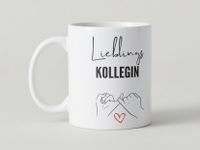 Tasse-Kollegin "Lieblingskollegin" - Kaffeetasse/ 11,00€* Bayern - Monheim Vorschau