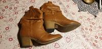 Stiefeletten Gr. 38 cognac Sachsen - Görlitz Vorschau