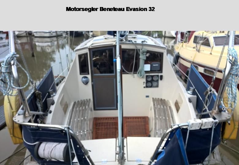 Motorsegler Beneteau Evasion 32 Boot, Segelboot in Friesoythe