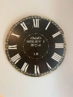 Wanduhr Uhr Dekodruck auf Holz 45cm Durchmesser Niedersachsen - Oyten Vorschau