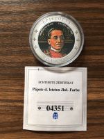 Münze Farbprägung Papst Benedikt XV versilbert, polierte Platte Rheinland-Pfalz - Grünstadt Vorschau
