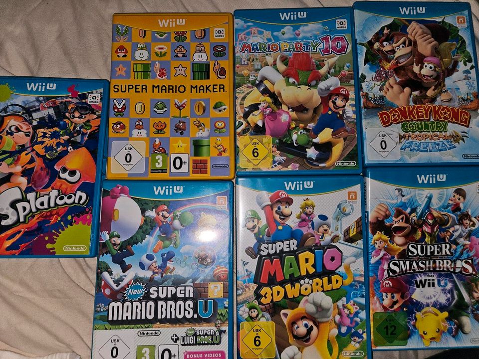 Wii U Spielesammlung in Harsewinkel