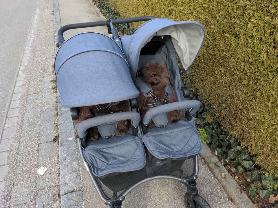 Valco Baby Neo Twin - Buggy Zwillingswagen leicht und wendig in München