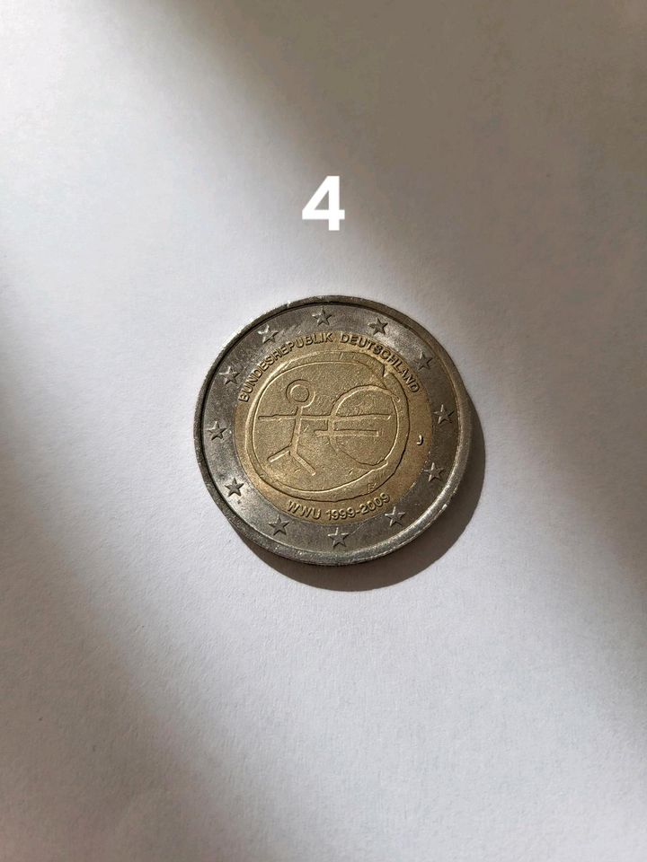 2 Euro Münze in Erfurt