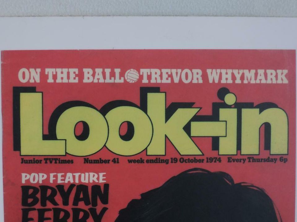 Bild Alu-Dibond Look-in Bryan Ferry 1974 Trevor Whymark England in Berlin