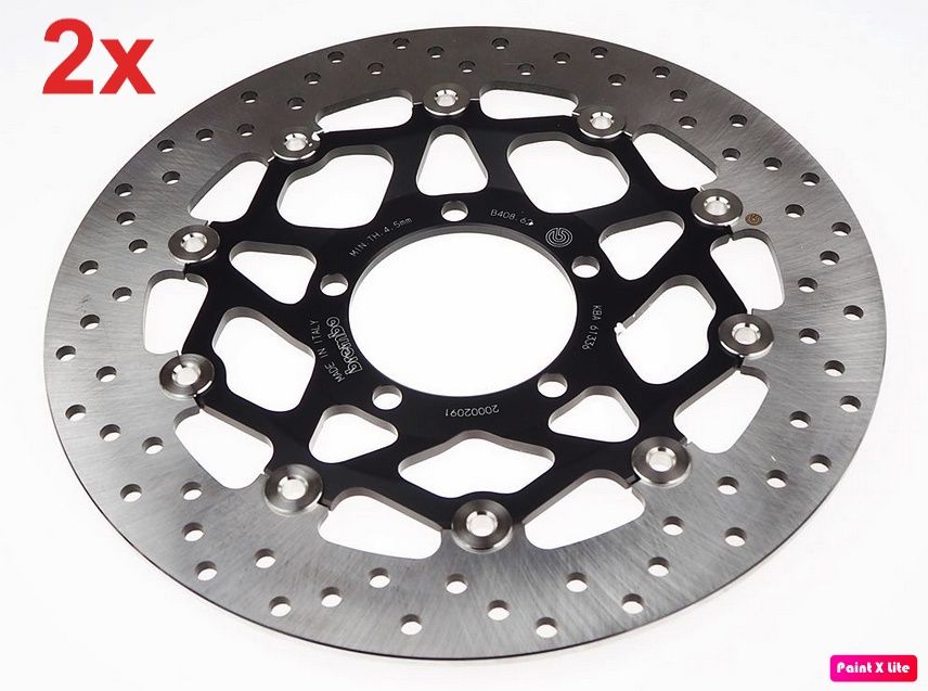 BREMBO, Triumph Daytona 675 (D67LC), Bremsscheiben, vorne, '06-12 in Neu Wulmstorf