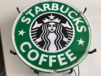 Starbucks Reklame / Werbeschild / Deko   RARITÄT Bochum - Bochum-Südwest Vorschau