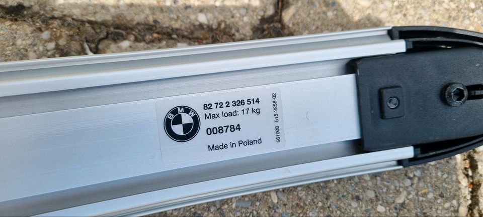 BMW Rennradhalter 82712326514 mit Steckachse MTB Fahrradträger in Frontenhausen