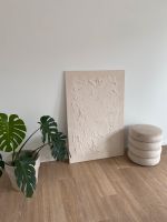 Großes Leinwand Bild Abstrakt Beige Paste 120 x 80cm Baden-Württemberg - Offenburg Vorschau