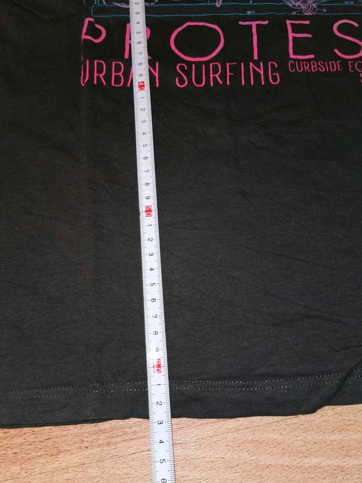 Protest T-Shirt gr 176 xs s creme palmen Welle surfen scaten in Hamburg