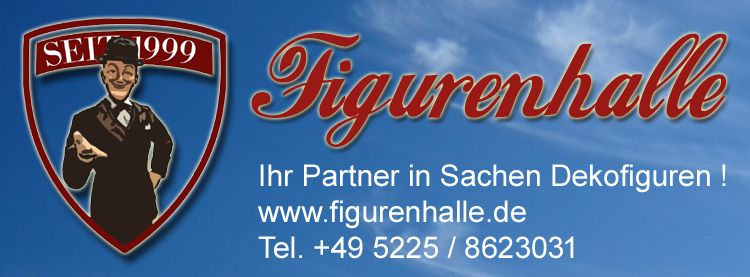 Tabak Indianer Figur Statue lebensgroß Western Häuptling O52 in Enger