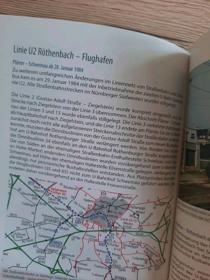 2 Bildbände über Nürnberger Stadtbusse  und die U Bahnen vom Bau in Erlangen