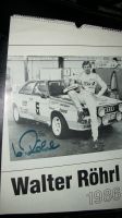 Walter Röhrl  - Audi quattro - KALENDER 1986  + Autogramm -  rar Thüringen - Stadtroda Vorschau