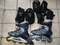 Inline Skates Skater  Gr. 42 inkl. Schutzausrüstung Schleswig-Holstein - Leck Vorschau