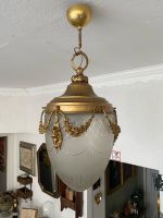 Jugendstil, Lampe,Tropfenform,Antik,Deckenlampe,Leuchte,Messing Sachsen-Anhalt - Frose Vorschau