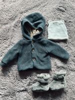 Zara Baby Strickjacke Leopardenmuster Mütze Babyschuhe 56, 62 Hamburg-Nord - Hamburg Winterhude Vorschau