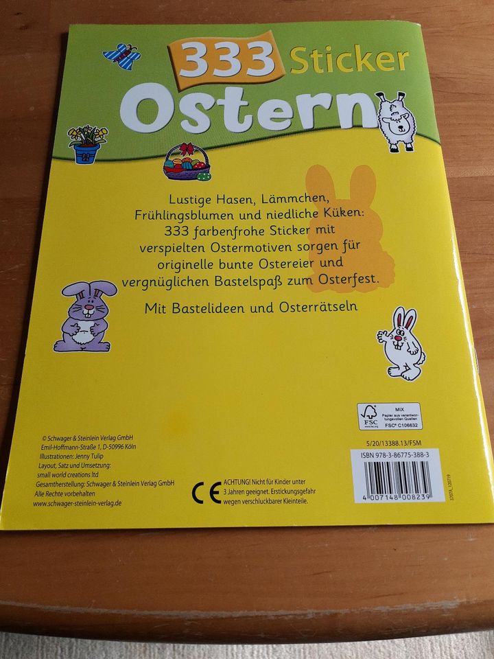 Sticker Stickerbuch Ostern,  NEU in Monheim am Rhein